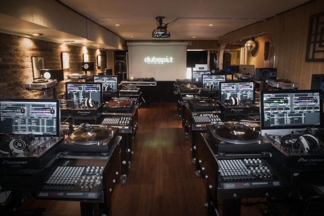 Dubspot Music School DJ room