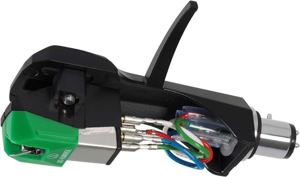 Audio-Technica AT-VM95E:H Turntable Headshell:Cartridge Combo Kit Green