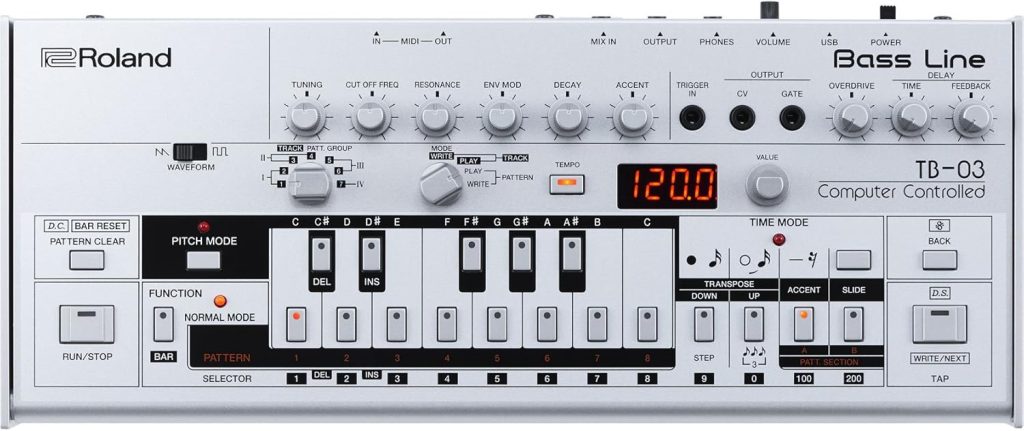 Roland TB-03 Bass Line Boutique Synthesizer